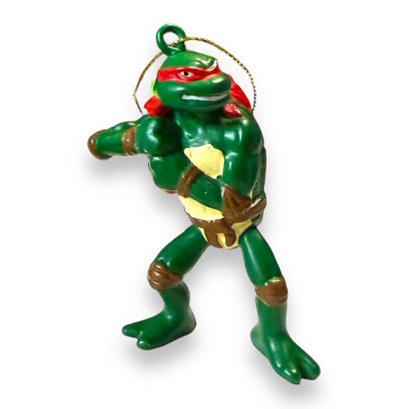 Retro Kurt S Adler TMNT Raphael Ornament Christmas Holiday Ninja Turtle - Picture 2 of 10